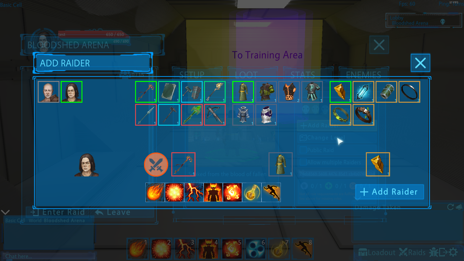 Lobby configuration
